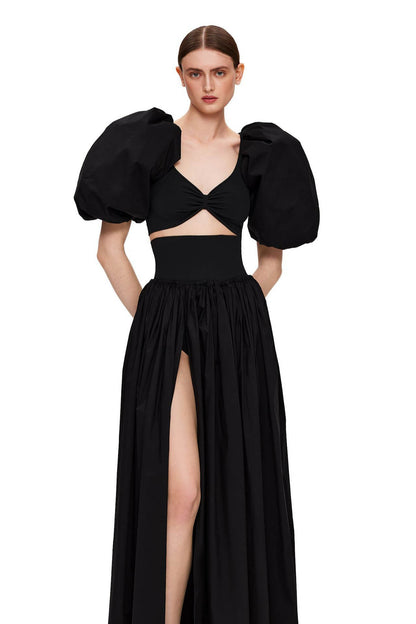 Conjunto de falda con brillo parisino