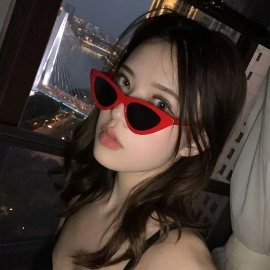Vintage Triangle Women's Small Travel Eyewear Sunglasses