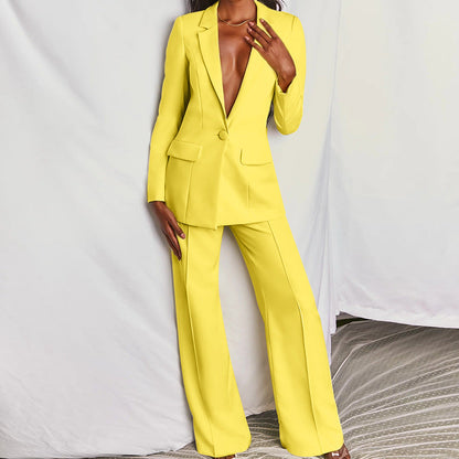 Autumn Winter Women Clothing Fashionable Casual Suit Suit Professional Tailored Suit