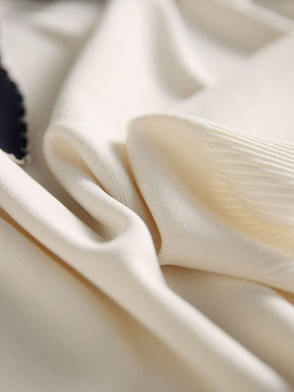 Layla Classic Loose Bow Knitted T-shirt