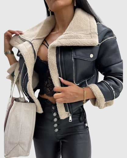 Maeve芒鈥?| STYLISH LEATHER JACKET