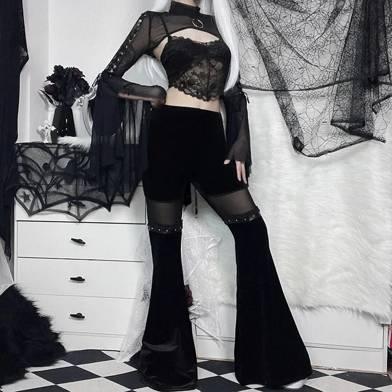 Punk Lace Streetwear Pants