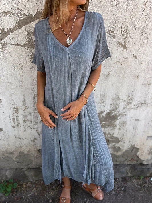 Bianca - Vestido Largo - Ocio - Estilo Moderno y Ligero - Ideal para Verano