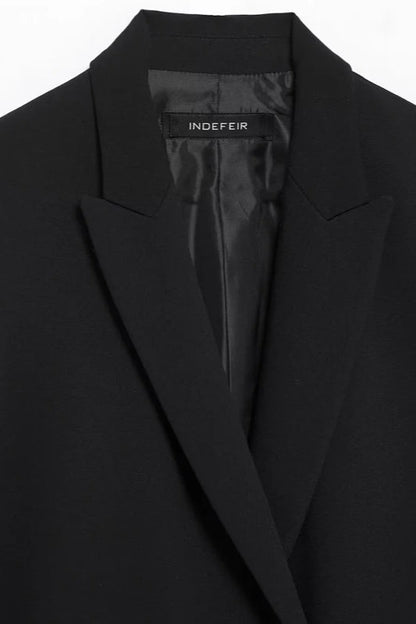 Double Breasted Casual Blazer