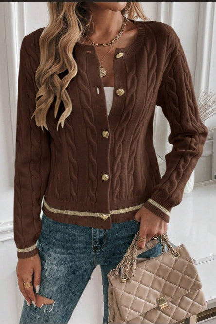 Elegant French Style Knit Sweater