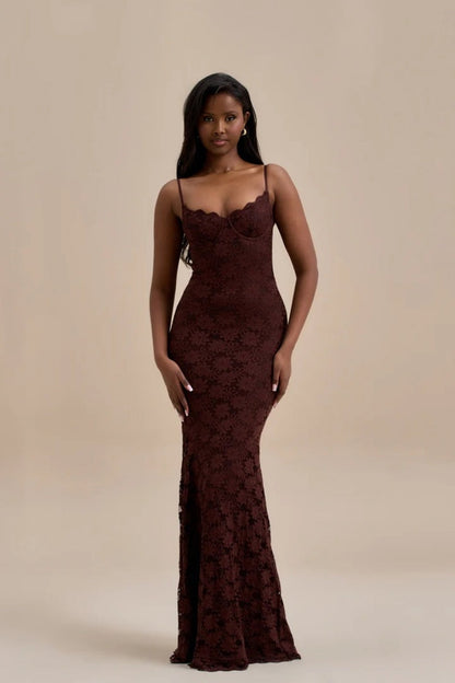 Leah Lace Maxi Dress
