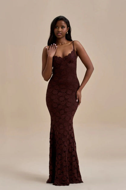 Leah Lace Maxi Dress