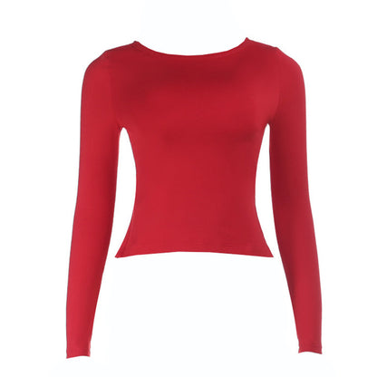Crewneck long sleeve bowknot lace solid top  | Festival Outfits Women
