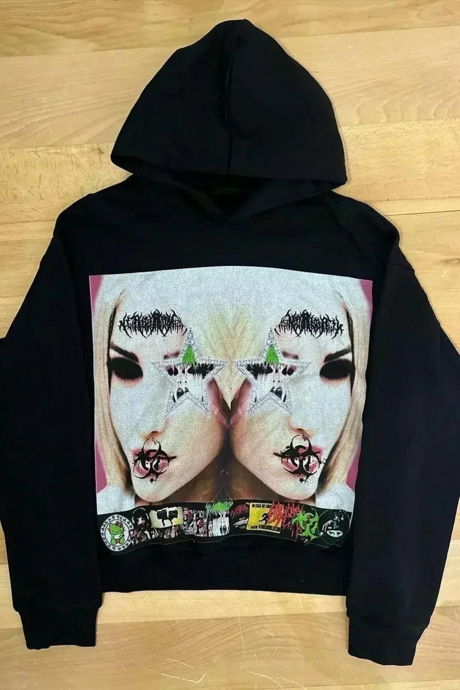 Punk Streetwear Y2K Oversized Hoodie