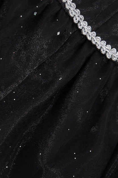 Strapless Corset Black Elegant Birthday Mini Dress