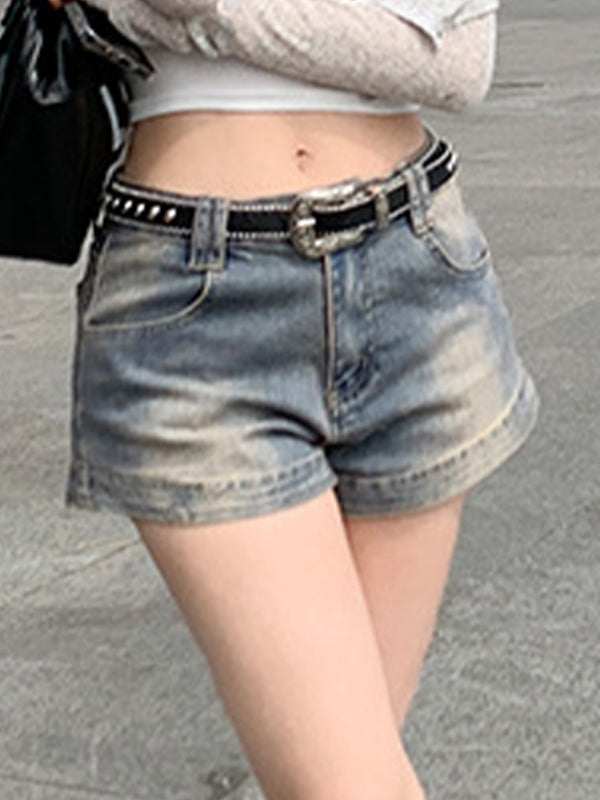 Summer Loose Wide Leg Denim Shorts