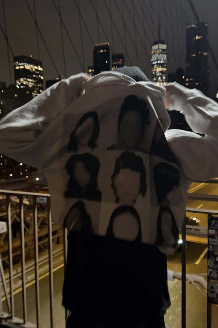 Y2K Double Hooded Zip Casual Hoodie