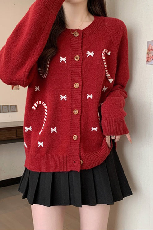 Soft Crochet Knit Cardigan
