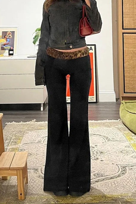 Gothic Punk Patchwork Cargo Street Pant