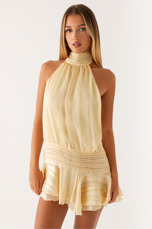 Minivestido de gasa Willow
