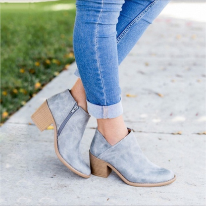 Botas elegantes con tacón para mujer | Ideales para el día a día