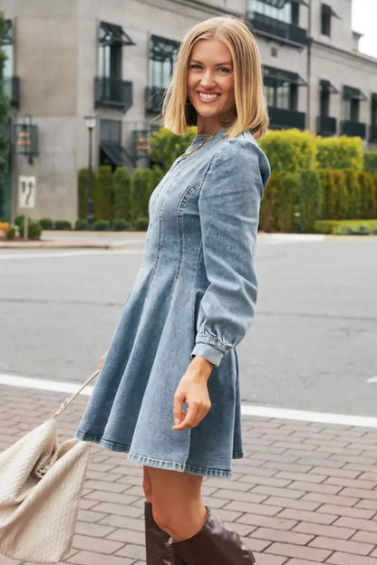 Vestido mini Denim Darling