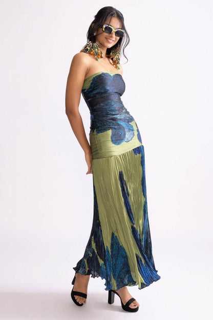 Jennifer Bandeau Midi Dress