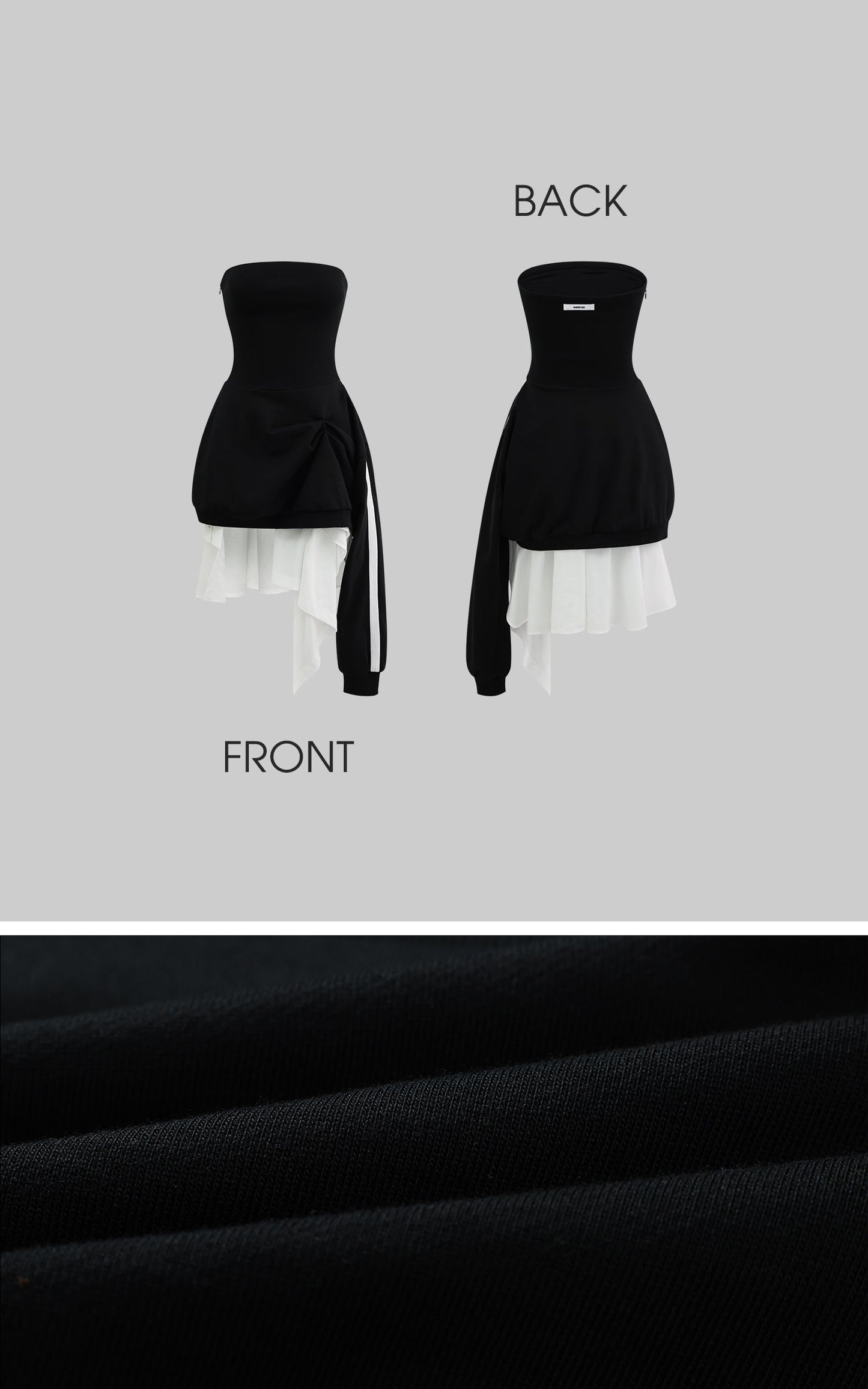 Asymmetric Tube Dress