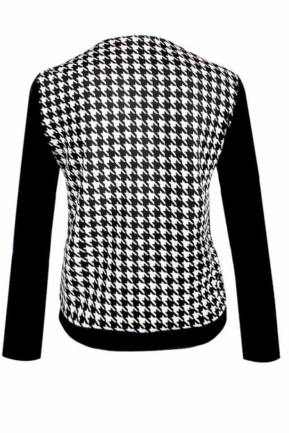 Slim Plaid Jacket