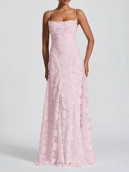 Jacquard Maxi Dress