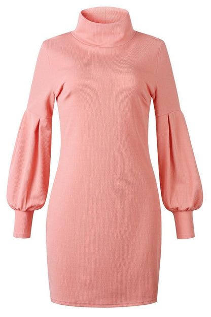 O Neck Autumn Sexy Dress(3 Colors)