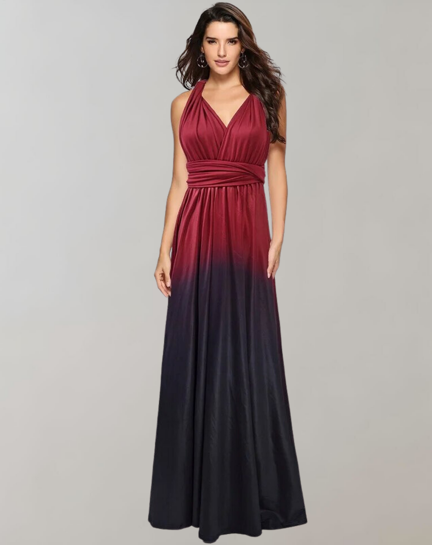 Vestido largo sin mangas con bandage infinito para mujer | Ideal para primavera/verano