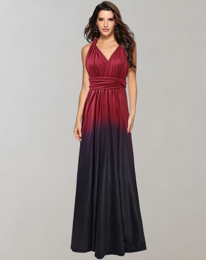 Vestido largo sin mangas con bandage infinito para mujer | Ideal para primavera/verano