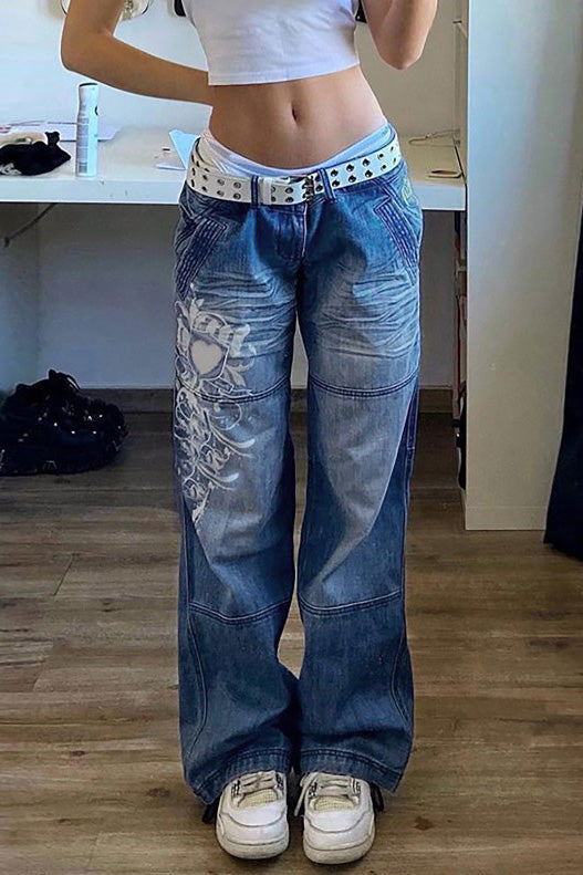 Vaqueros lavados estilo urbano