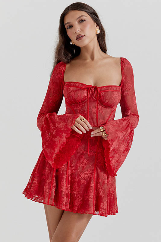 Vestido mini sin tirantes Midnight Muse