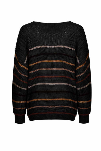 Loose Striped Sweater