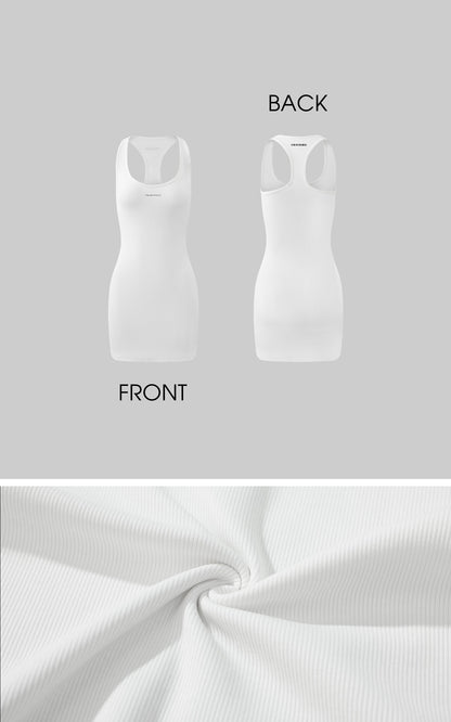 Ribbed Bodycon Tank Dress
