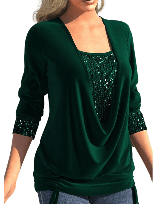 Mónica - Blusa suelta - Chic - Algodón ligero - Ideal para días informales