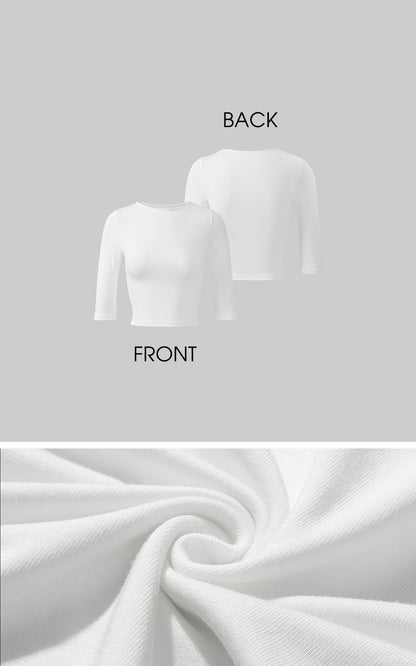 Ribbed Slim Fit Crop Top