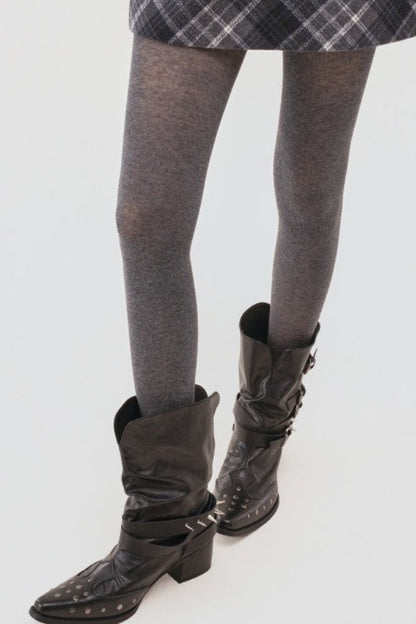 Slimming Seamless Flat Knit Tights