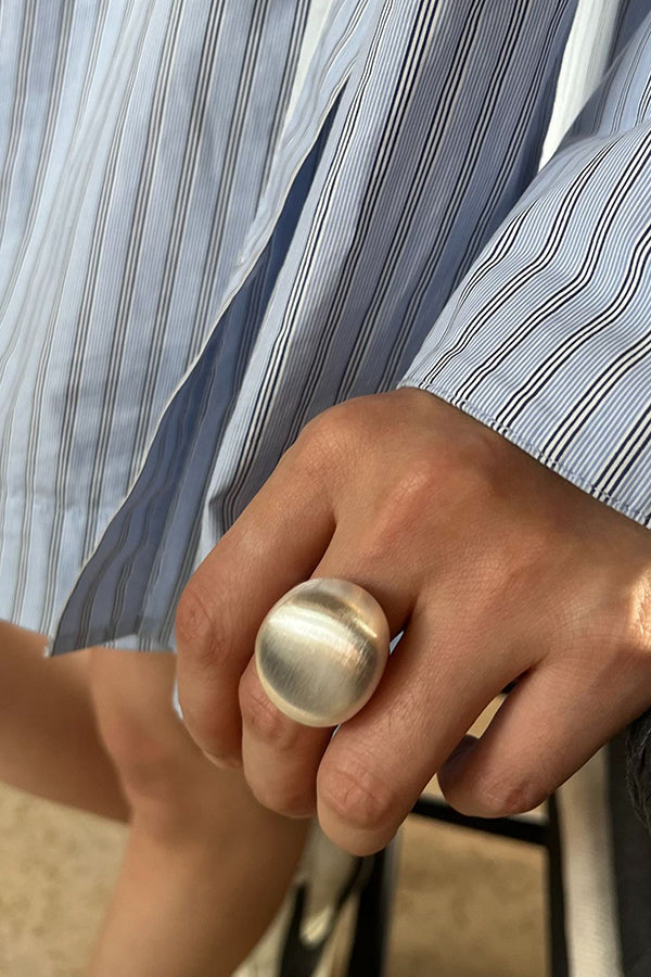 French Vintage-style Polished Ring