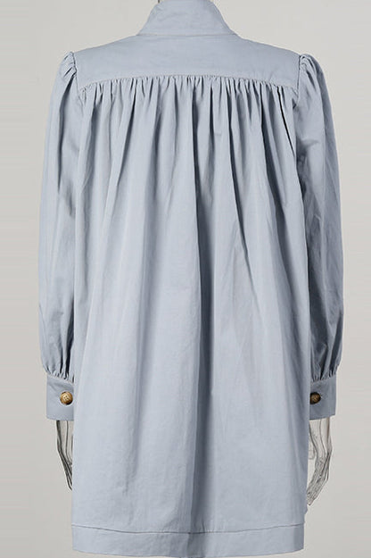 Relaxed Pleated Detail Jacket