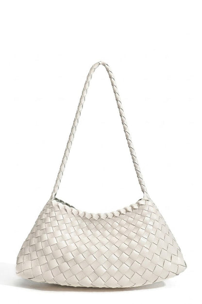 Hand-woven Vintage-style Underarm Shoulder Bag
