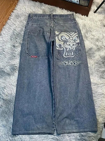 American Retro Hiphop Boyfriend Jeans