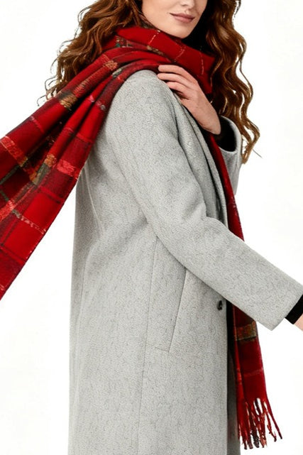 Checkered Warm Scarf