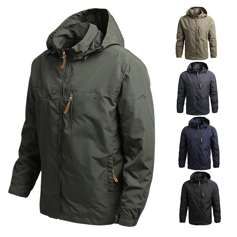 Dieter - Chaqueta de exterior con capucha - Exterior - Hecha a medida - Ideal para otoño/invierno