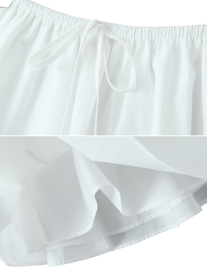 Rachell Shirt Blouse & Skirt Set