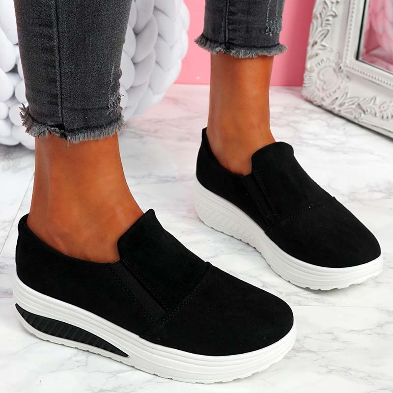 Women's Casual Suede Slip On Sneakers | Great for Casual Days