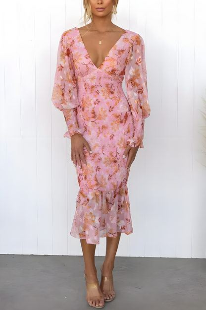 Poppy | Elegant Floral Dress