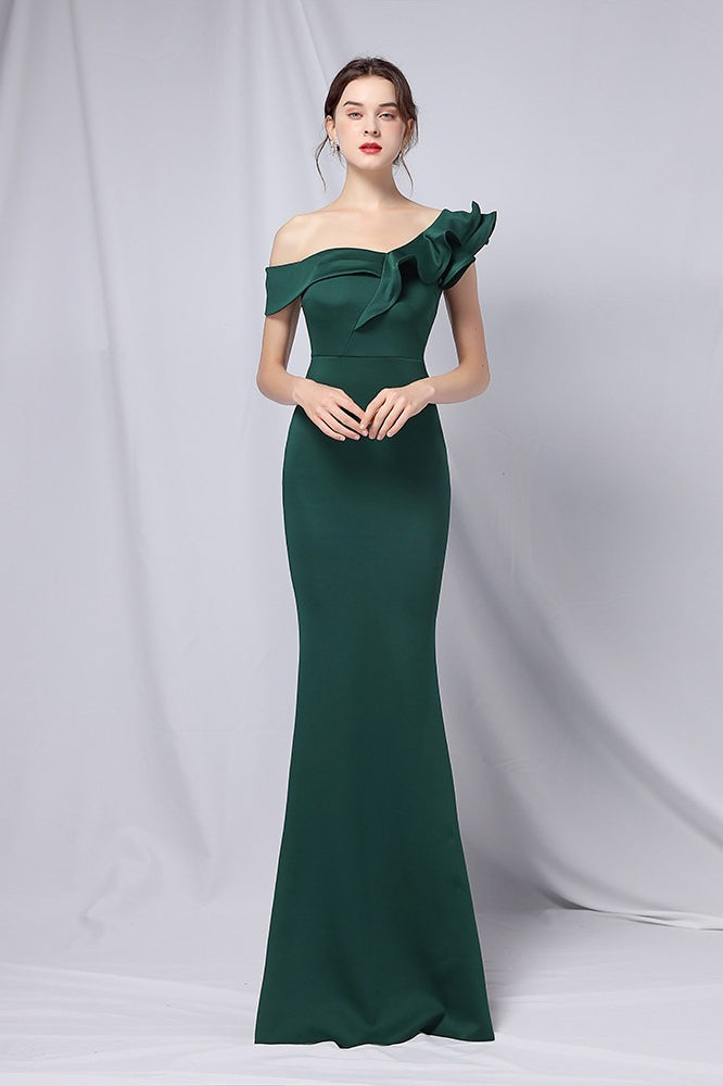 Off Shoulder Mermaid Maxi Party Dress