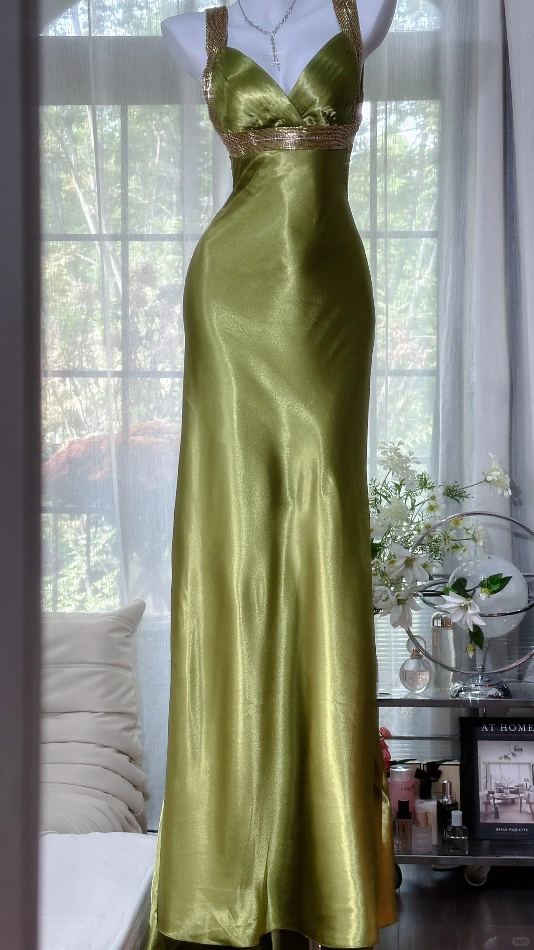Lilah Dark Maxi Dress