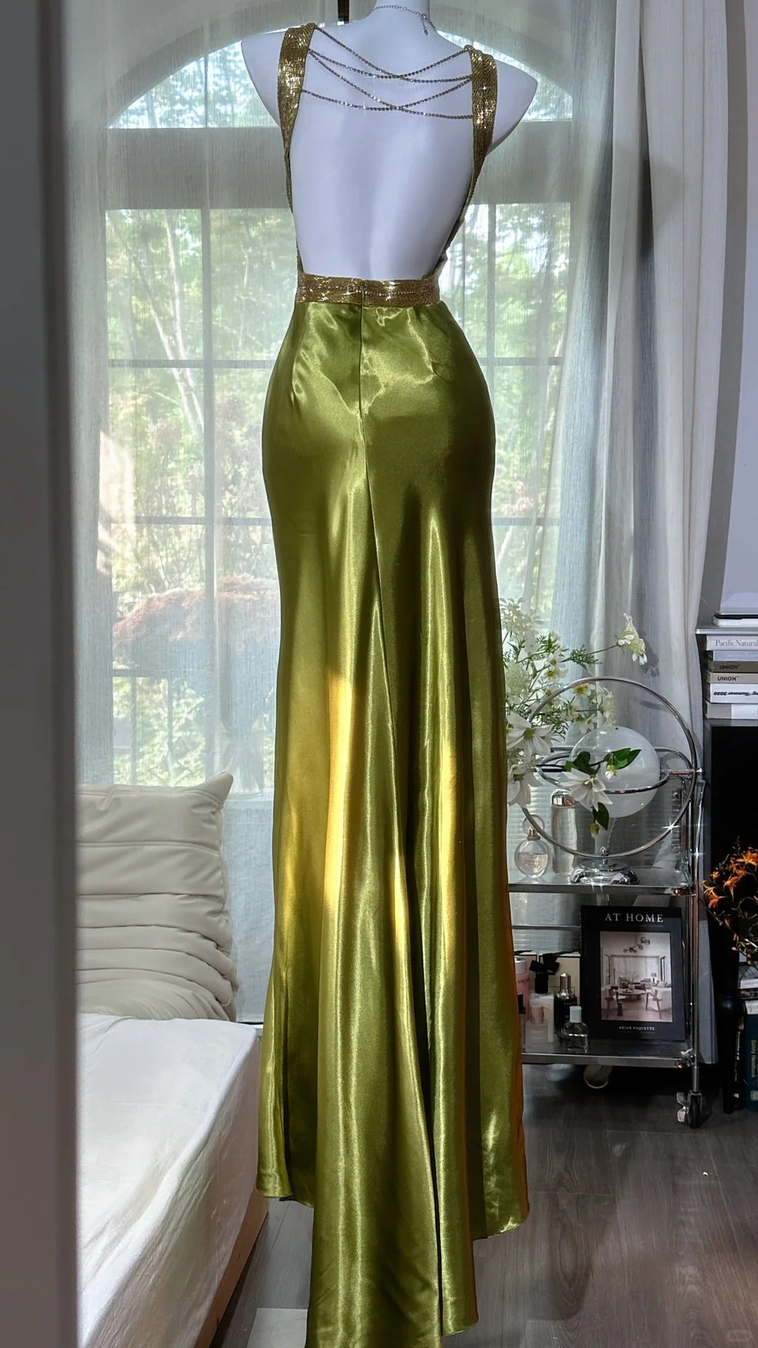 Lilah Dark Maxi Dress