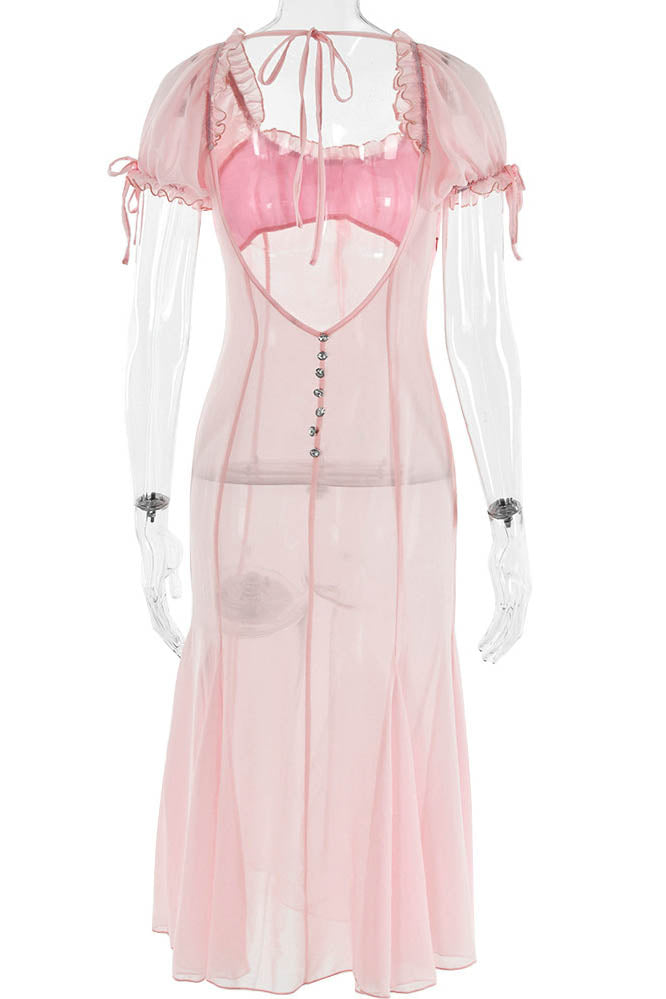 Gleam &amp; Grace – Vestido Fishtail Muse