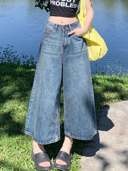 American Vintage Loose Denim Shorts