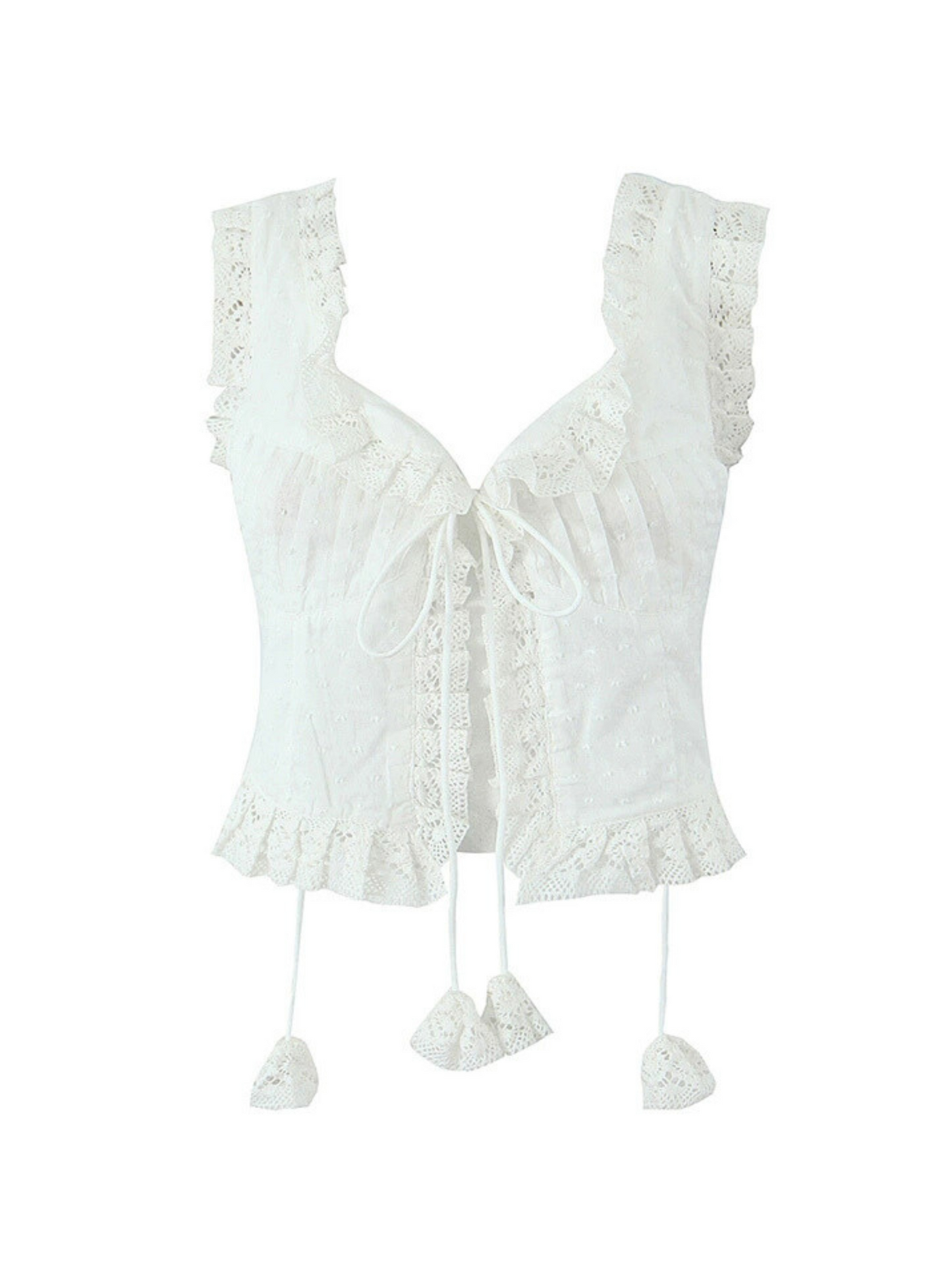 Shams Lace-Up Top